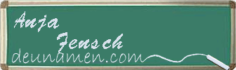 Anja Fensch Visitenkarte